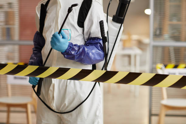 Professional Infectious Disease Decontamination technician working in Commerce, CA